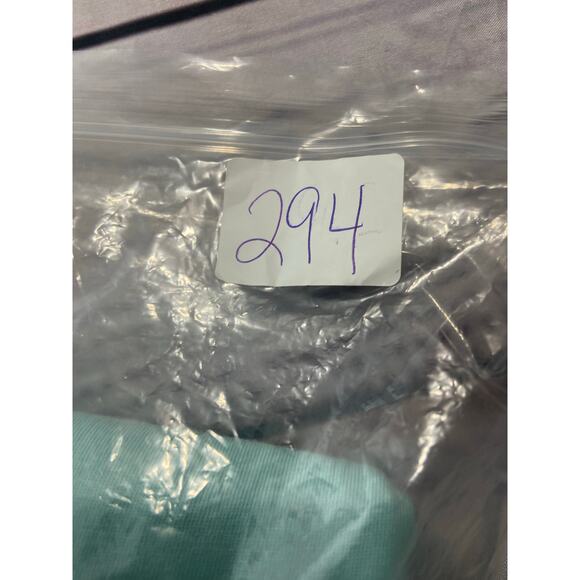 Chicos 1 Top Womens M Blue Deanna Pleat Sleeveless Tank Mixed Media Cotton Modal - Picture 10 of 11